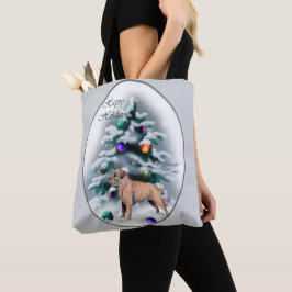 Kerst bij randweersomstandigheden tote bag