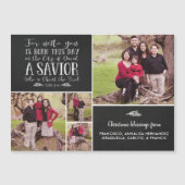 Kerst Bijbel Verse Typografie Vakantie Foto (Voorkant)