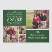 Kerst Bijbel Verse Typografie Vakantie Foto (Voorkant)