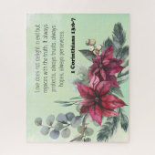 Kerst Bijbelvers Jigsaw Puzzel (Verticaal)