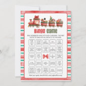 Kerst-Bingo Spel Feestdagenkaart (Voorkant)