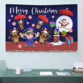 Kerst binnenshuis of buitenshuis spandoek (Beurs)