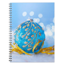 Kerst Blauw Decor Ball