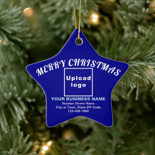 Kerst-blauw-kerstkeramisch versiering keramisch ornament (Boom)