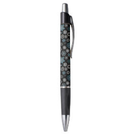 Kerst Blauwe Sneeuwvlokken Pen