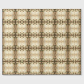 Kerst Bloem Kerstmis Inpakpapier (Vlak)