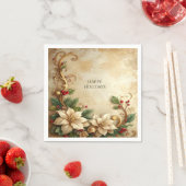 Kerst Bloem Kerstmis Servet (Insitu)
