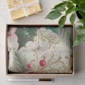 Kerst Bloem Rode Poinsettia Weefsel Papier (Geschenk)