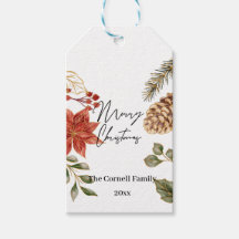 Kerst Bloem Waterverf