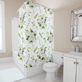  Kerst Bloemen Decoratieve Eye-catching Douchegordijn