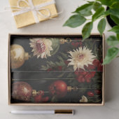 Kerst Bloemen Ornamenten Decoupage Tissuepapier (Geschenk)