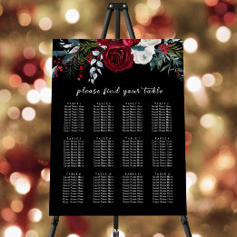 Kerst Bloemen Roos Trouwstoel Grafiek
