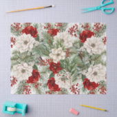  kerst bloemetjes Decoupage tissuepapier (Craft)