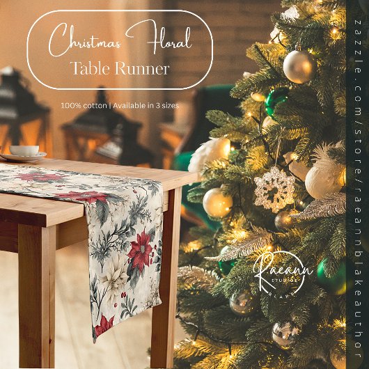 Kerst Bloemstuk Tafelloper