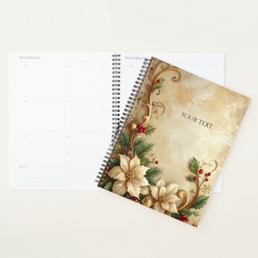 Kerst Bloemstuk Vakantie Planner (Display)