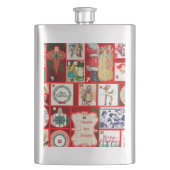 Kerst blok illustratie vierkanten flacon (Voorkant)