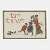 Kerst blok illustratie vierkanten inpakpapier vel (Voorkant 3)