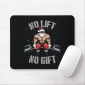Kerst Bodybuilding Bodybuilder - Santa Weight Muismat (Met muis)