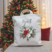 Kerst Boeket Bloemen Tas voor Vrouwen of Medewerke
