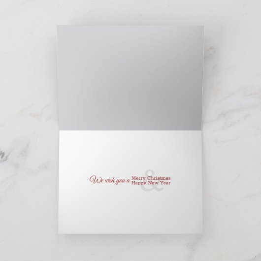 Kerst Boerderij Pony en kat Feestdagen Kaart (Binnen)