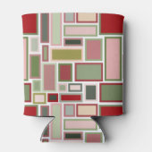 Kerst Boho rechthoeken Blikjeskoeler (Achterkant)