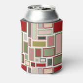 Kerst Boho rechthoeken Blikjeskoeler (Blikje Achterkant)