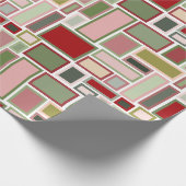 Kerst Boho rechthoeken Cadeaupapier (Hoek)