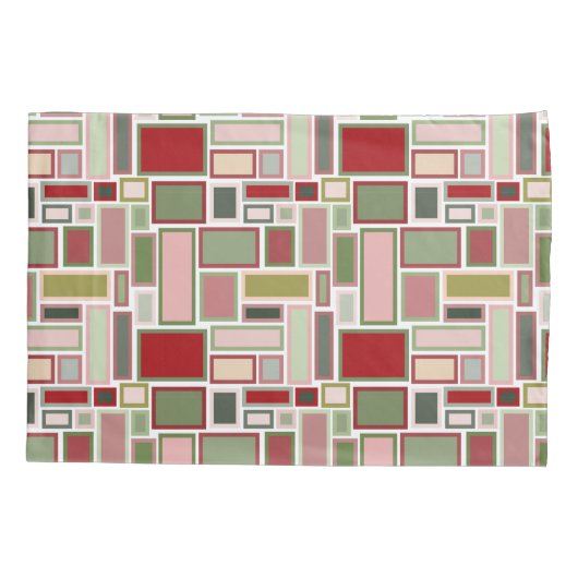 Kerst Boho rechthoeken Kussensloop (Achterkant)