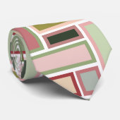 Kerst Boho rechthoeken Stropdas (Opgerold)