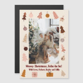 Kerst Boho Vrolijk Kerstfeest Boho ho ho! (Voorkant / Achterkant)