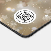 Kerst Bokeh Feestelijke Bureau Mat Muismat (Hoek)