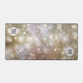 Kerst Bokeh Feestelijke Bureau Mat Muismat (Voorkant)