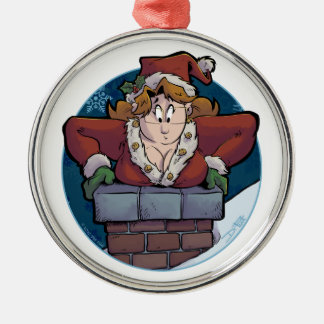 kerst Boobage Metalen Ornament