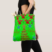 kerst boodschappentas tote bag (Dichtbij)