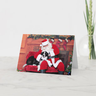 Kerst - Border Collie - Flip Feestdagen Kaart