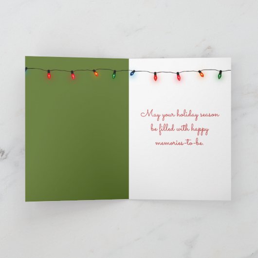 Kerst Border Collie met geschenken Feestdagen Kaart (Binnen)