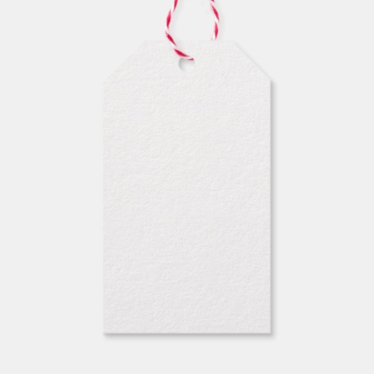 Kerst Borrelende Potpourri Cadeaulabel (Achterkant)