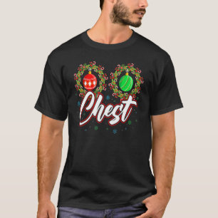 Kerst Borstnoten Bijpassende Koppel Kastanjes 2 T-shirt