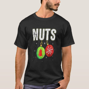 Kerst Borstnoten Bijpassende Koppel Kastanjes 4 T-shirt