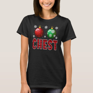 Kerst Borstnoten Bijpassende Koppel Kastanjes 7 T-shirt