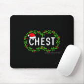 Kerst Borstnoten Kerstpret Fun Matching Koppel Kas Muismat (Met muis)