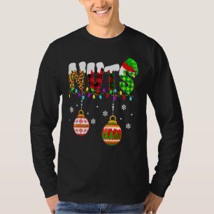 Kerst Borstnoten Koppels Kersttijd Volwassenen Mat T-shirt