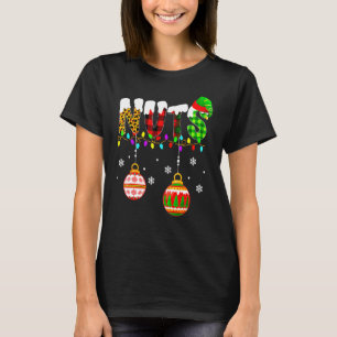Kerst Borstnoten Koppels Kersttijd Volwassenen Mat T-shirt