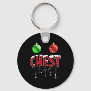 Kerst Borstnoten Matching Koppel Kastanjes 4  Sleutelhanger