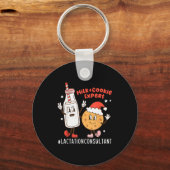 Kerst Borstvoedingsconsulent Borstvoeding Educatie Sleutelhanger (Voorkant)