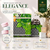 Kerst Botanisch Bloemendecoratie Inpakpapier