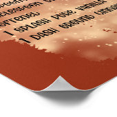 Kerst boter rum recept kerst poster (Hoek)