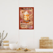 Kerst boter rum recept kerst poster (Keuken)