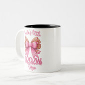 Kerst Bow Kerst Ginger Brood Bow Feestelijk Tweekleurige Koffiemok (Voorkant links)