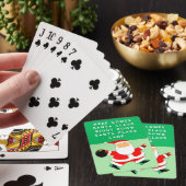Kerst Bowling Pokerkaarten (Insitu)